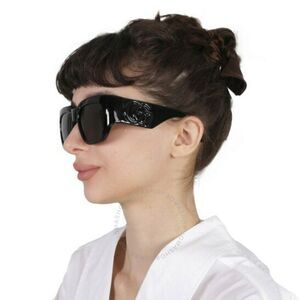 NEW Gucci GG1545S  001 Black Grey Women Square Sunglasses GG 1545S